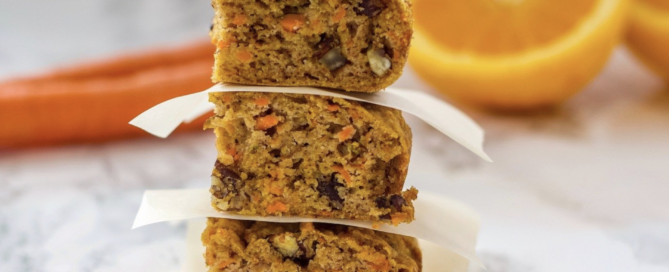 carrot cake breakfast bars